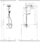 Душова система hansgrohe Crometta Е 240 1jet Showerpipe з термостатом, 27271000 - зображення 2