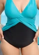 Swimdress Слитный купальник - платье Бирюзовый ODS S 9017-10 - изображение 4