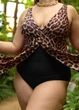 Swimdress Слитный купальник - платье Леопард ODS L 9017-2(1) - изображение 4