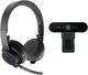 Web камера Logitech Brio 4K Webcam & Zone Wireless Headset (991-000344) - изображение 1