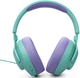 Навушники JBL Quantum 100M2 Cyan (JBLQTUM100M2CYN) - зображення 3