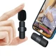 Микрофон петличный беспроводной K11 Wireless Lavalier с переходником Lightning Черный - изображение 14