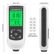 Цифровий професійний товщиномір покриття фарби Coating thickness HW-300PRO чорно-білий - изображение 6