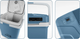 Lodówka turystyczna Berdsen Icemax 26 L 12/230V Blue (5903890628260) - obraz 3