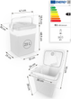Lodówka turystyczna Berdsen Icemax 29 L 12/230V Dark Grey (5903890628239) - obraz 8