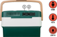 Lodówka turystyczna Berdsen Icemax 29 L 12/230V Green (5903890618193) - obraz 7