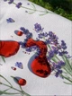 Водоотталкивающая Скатерть с 3D принтом Лаванда 220х140 см (+ 4 салфетки 30х40) - изображение 8