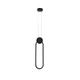 Подвесная люстра светодиодная HOROZ ELECTRIC Always 12W черная - изображение 1