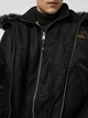 Куртка зимова коротка Airboss CWU Spaceman Hooded Jacket 17600813221, чорна, XL - зображення 5