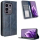 Чехол-книжка Deexe Retro Style для Infinix Note 50 Pro Plus - Blue - изображение 1