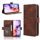 Чехол-книжка с кармашками Deexe Wallet Stand для ZTE Nubia V70 Max - Brown - изображение 1