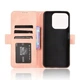 Чохол-книжка з кишеньками Deexe Wallet Stand для ZTE Nubia V70 - Pink - зображення 5