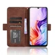 Чехол-книжка с кармашками Deexe Wallet Stand для ZTE Nubia V70 Max - Brown - изображение 5