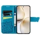 Чохол-книжка з малюнком UniCase Butterfly Pattern для Realme 14 Pro Plus - Blue - зображення 3