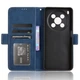 Чехол-книжка с кармашками Deexe Wallet Stand для ZTE Nubia V70 Max - Blue - изображение 6