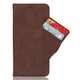 Чехол-книжка с кармашками Deexe Wallet Stand для ZTE Nubia V70 - Brown - изображение 2