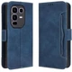 Чехол-книжка с кармашками Deexe Wallet Stand для Infinix Note 50 Pro Plus - Blue - изображение 1