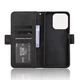 Чехол-книжка с кармашками Deexe Wallet Stand для ZTE Nubia V70 Design - Black - изображение 5