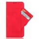 Чохол-книжка з кишеньками Deexe Wallet Stand для ZTE Nubia V70 - Red - зображення 2