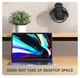 Вентилятор USB поративный аккумуляторный на прищепке, 12x11cm, вращ. 720град. 2.5W, 5V, 500mAh, type-c, black - изображение 10