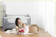 Дорожнє ліжечко RICOKIDS 125 x 65 x 78 см RK-240 Light Grey (724000) (5903890605155) - зображення 7