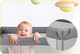 Дорожнє ліжечко RICOKIDS 125 x 65 x 78 см RK-240 Grey (724001) (5903890605162) - зображення 6