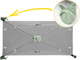 Дорожнє ліжечко RICOKIDS 125 x 65 x 78 см RK-240 Grey-Mint (724010) (5903890605179) - зображення 10