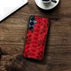 Накладка SkinBacker Python Scales для Samsung Galaxy S25 Plus Красный (79099) - изображение 4
