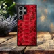 Накладка SkinBacker Python Scales для Samsung Galaxy S24 Ultra Красный (79090) - изображение 2