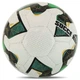 Мяч футбольный размер №5 Soccermax Match Standard Ball 4208 White-Black-Green - изображение 3