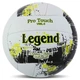 Мяч волейбольный размер №5 для игры в зале и на улице (Indoor/Outdoor) Legend Pro Touch 4071 White-Black - изображение 1