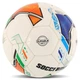 Мяч футбольный размер №5 Soccermax Excellent 9495 White-Green-Orange - изображение 3