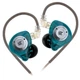KZ EDX PRO X (Cyan, No Micro) – Динамічні Hi-Fi Навушники для Кришталевого Звуку - зображення 3