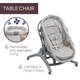 Дитяче ліжечко багатофункціональне Chicco Baby Hug Pro 5 в 1 Бежеве (8058664173273) - зображення 14