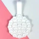 Тримач-присоска для телефону Double Side Silicone with a Strap White - зображення 2