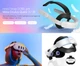 Ремінець з регульованим кріпленням для голови Head Strap DOBE для VR окулярів віртуальної реальності Meta Oculus Quest 3 / 3S | Skin Friendly матеріали: м'яка накладка на голову із задньою частиною - зображення 2
