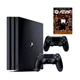 Консоль Sony PlayStation 4 PRO 1TB CUH 72 Black обслуженая + 2 Геймпада беспроводных DualShock 4 + EA Sports FC 25 Ultimate Edition + гарантия Б/У - изображение 1