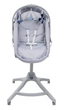 Дитяче ліжечко багатофункціональне Chicco Baby Hug Pro 5 в 1 Сіре (8058664173259) - зображення 4