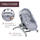 Дитяче ліжечко багатофункціональне Chicco Baby Hug Pro 5 в 1 Сіре (8058664173259) - зображення 11