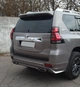 Накладка на задний бампер Modelista V3 (2017-) Белый для Toyota Land Cruiser Prado 150 2009-2023 гг - изображение 2