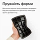 Силиконовая форма для льда куб Olin & Olin с крышкой 15 кубиков по 33 х 33 мм Черный (0721-M-15-Black) - изображение 8