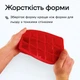 Силіконова форма для льоду Ice Cubes з кришкою Olin & Olin 15 кубиків по 33 х 33 мм Червоний (8821-M-15-Red) - зображення 5