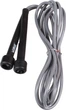 Скакалка LiveUp PVC JUMP ROPE серо-черная LS3115-g - изображение 1