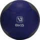 Мяч медицинский (медбол) LiveUp MEDICINE BALL темно-сине-серый 8 кг LS3006F-8 - изображение 1