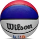 Баскетбольный мяч Wilson JR NBA WNBA DRV LIGHT бело-сине-красный Размер 5 WZ3022001XB5 - изображение 5