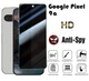 Загартоване захисне скло Анти шпигун AeronGlass з олеофобним покриттям 9H для Google Pixel 9a - изображение 1