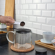 Стеклянный заварочный чайник 1500 мл IKEA RIKLIG чайник для заваривания заварник 1,5 литра 901.500.71 - изображение 3