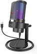 Mikrofon pojemnościowyFifine A8 RGB Black (4820216972078) - obraz 4