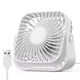 Вентилятор TOPK K52 USB, 8.5cm, 3 скорости, USB 5V 1m, 5W, 360град. white - изображение 1