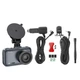 Видеорегистратор Hoco DV6 с задней камерой, FullHD, 4MP, 200mAh, iron gray - изображение 5